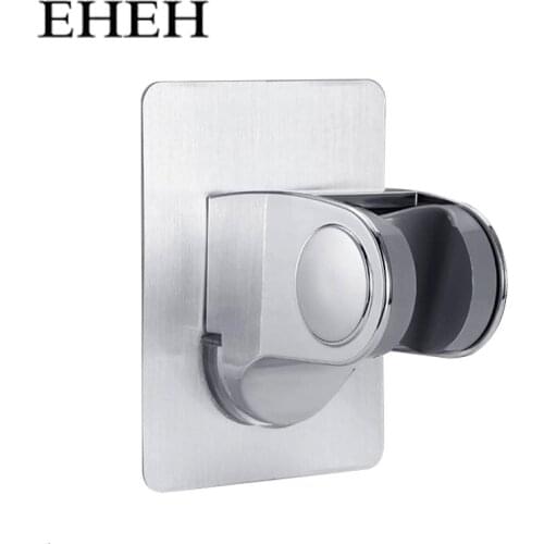 EHEH Traceless Shower Head Holder Hooks Adjustable Self-adhesive Rustproof Durable Shower Holder No drill Bathroom Accessory