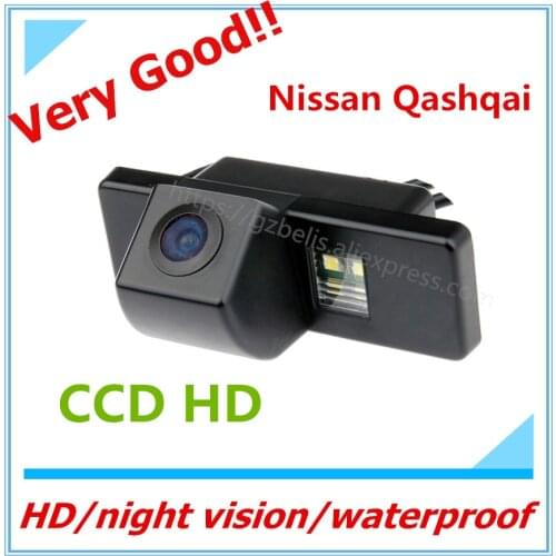 Freeshipping Rear View auto HD car reverse backup parking camera For NISSAN QASHQAI XTRAIL SUNNY PATROL Peugeot 307cross 308 408