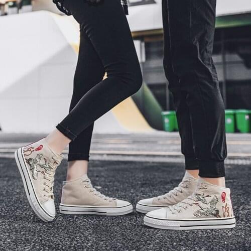 Soulier Homme Fashion Mens Shoes Canvas For Men Zapatillas Hombre Casual Mens Shoe High Top Sneakers Sneaker