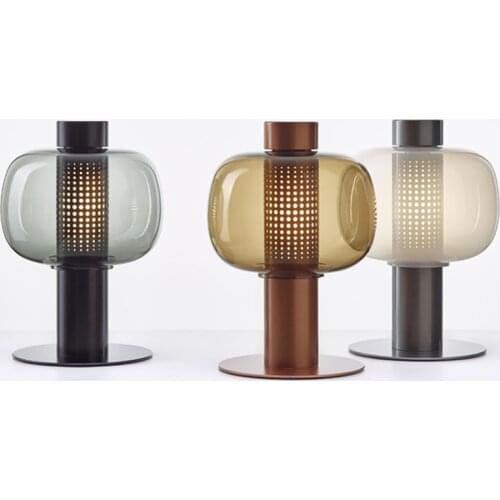 Newest nordic table lamp glass decoration table lamp LED table lamp newest design table lamp reading light studyroom lighting