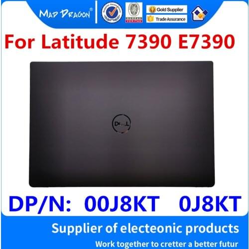 Laptop NEW original LCD Rear Lid Back LCD Top Cover black A shell For Dell Latitude 7390 E7390 CAZ30 00J8KT 0J8KT AM264000901