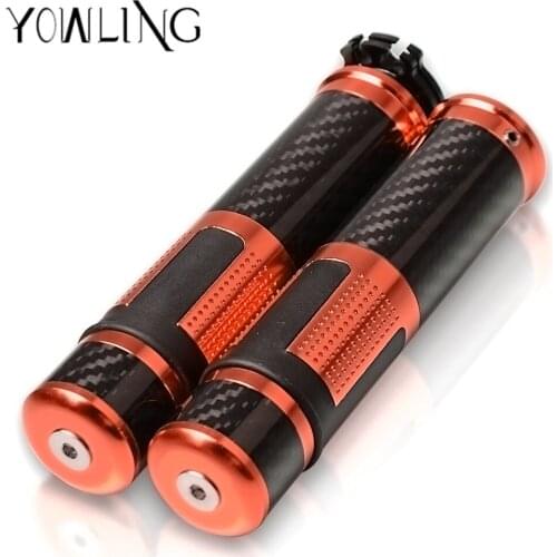 7/8" Motorcycle CNC Handlebar Hand Grips Bar End FOR 125 250 390 RC200 RC200 RC390 RC390 1190 990 1290 AdventuRe/R