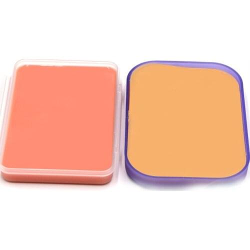 Tattoo exercise skin simulation skin human face double eyelid embedding skin suture silicone skin exercise module tool