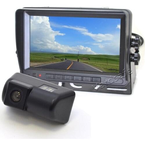 Vardsafe VS302M | Reverse Backup camera + 7 Inch Self Standing Rear View Monitor for Ford Transit Connect