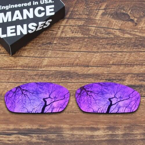 ToughAsNails Polarized Replacement Lenses for Oakley Blender Sunglasses Purple Mirrored Color (Lens Only)