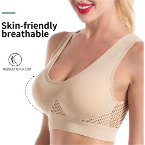 Push Up Underwear Women Sports Bra S M L For Fitness Indoor Training Tops Backless Running Active Wear Padded Bras High Elastic