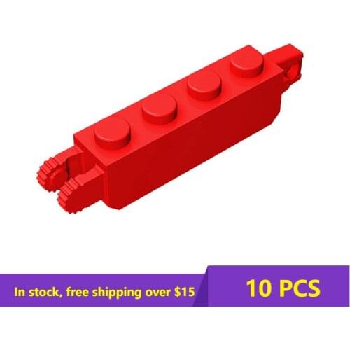 10PCS MOC Bricks 30387 1x4 For Building Blocks Parts DIY Educational Classic Brand Gift Toys igh-Tech Parts Toys For Children