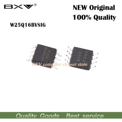 5pcs W25Q16BVSSIG W25Q16BVSIG 25Q16BVSIG SOP-8 new original free shipping