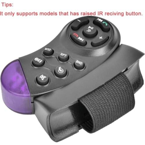 Car MP5 Multimedia Player DVD Car Steering Wheel Controller Universal Car Steering Wheel Multimedia Wireless Remote Control