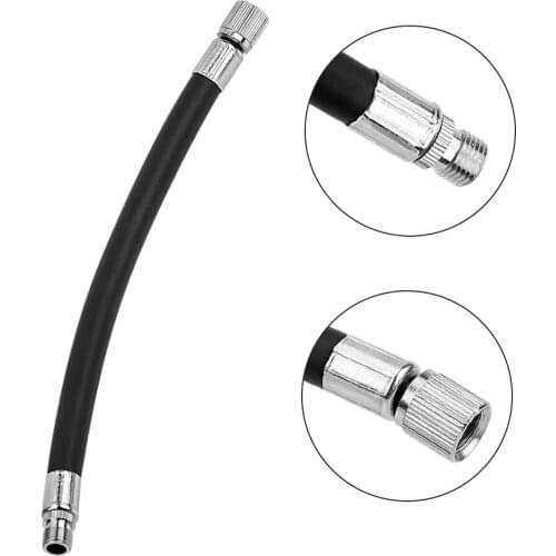 Flexible Tube Auto Bike Motorbike Tyre Accessories Rubber Twin Wheel Truck Valve Adapter Tyre Valve Extension