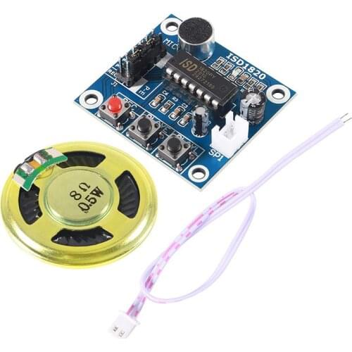 ISD1820 Sound Voice Recording Playback Module Sound Recorder Board with Microphone Audio Loudspeaker for Ar-duino CYT1022