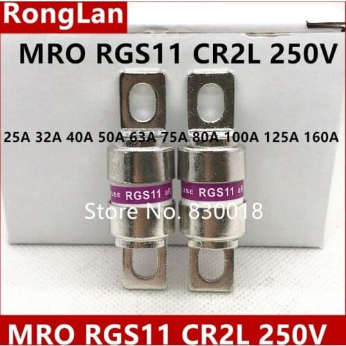 Mingrong MRO RGS11 CR2L 250V 25A 32A 40A 50A 63A 75A 80A 100A 125A 160A-20PCS/LOT