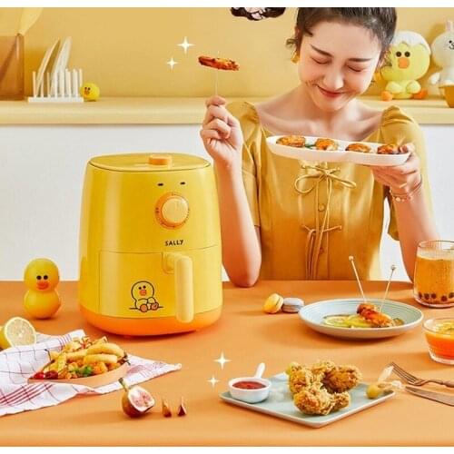 4.5L1300W 220V Joyoung Multifunctional Air Fryer Oil-free Healthy Fryer Induction Cooker Pizza Fryer for French Friesdeep fryer