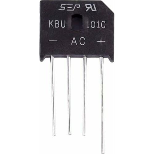KBU1010 1000V 10A Bridge Rectifier - Pack of 5