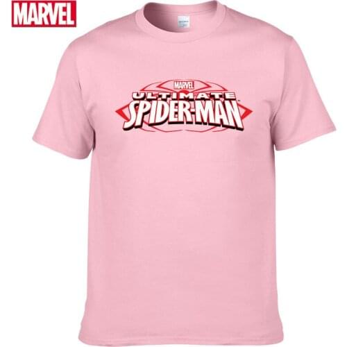 Marvel The Avengers Spider Man t shirt Comfortable Breathable 100% cotton Fashion clothes for teens Summer Tops T-shirts men #92