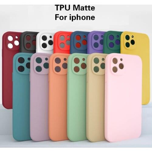 TPU Full Protection Phone Case Cute Girl Candy Soft Cover For iPhone 12Pro Max 11Pro X XR 11 XS Max 7 8 6s Shockproof Case 2021