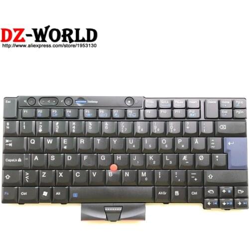 New Original DK Danish Keyboard for Lenovo Thinkpad T420S T420Si T420 T420i Danmark Teclado 45N2150 45N2115 45N2080 45N2220