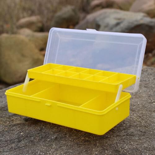 Wholesale Professional Sea Fishing Boxes Foldable Design Fishing Tackle Box Fishing Lure Box Fishing Tool