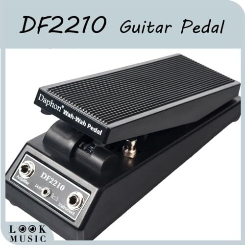 Guitar Pedal DF2210 Daphon Guitar Wah Wah Pedal For Electric Guitar Players DJ Black
