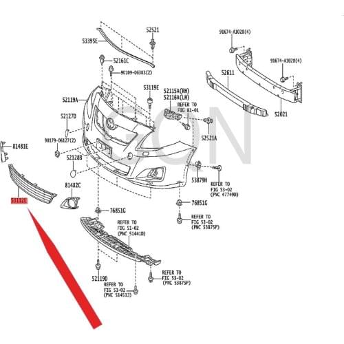 Radiator grille 2007-Toy ota COR OL LA front bumper grille front bumper under the grid radiator grille front bumper grille