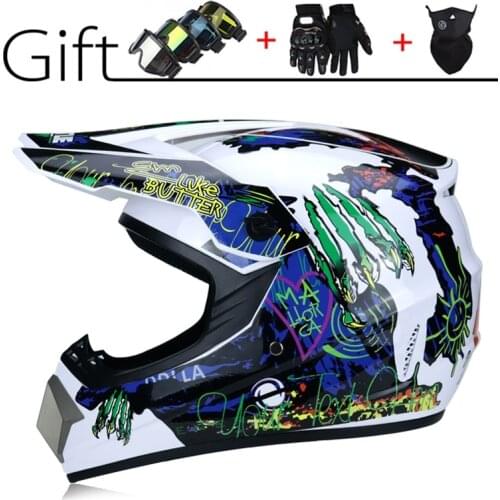 ABS Certified Professional Motocross Helmet Mens Motorcycle Casco Off-road Rally Capacete Dot Unisex Country Helmet