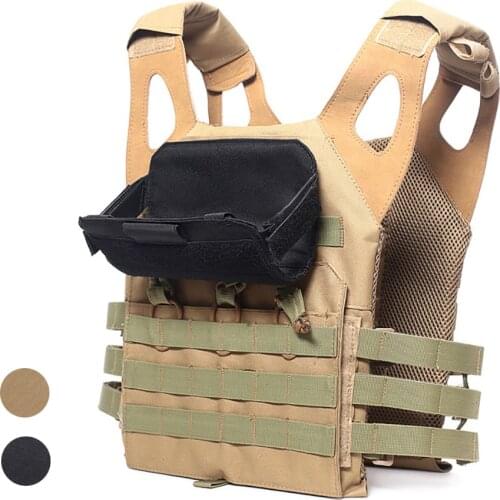 1000D Tactical Molle Map Pouch Outdoor Sports Mobile Phone Holder Multi-Purpose Tool Holder Compact Vest Phone/Map Holder