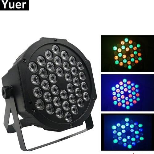 36x3W LED Par Lights DJ LED RGBW Par Lights RGB Wash Disco Light DMX512 Controller Beam Light Party KTV Stage Effect Lighting