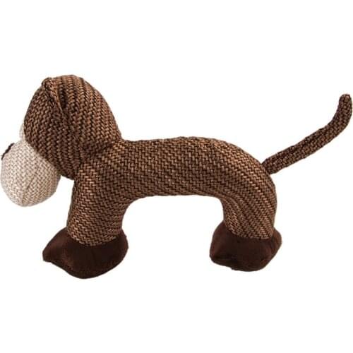 Corduroy Dog Toys for Small Large Dogs Animal Shape Plush Pet Puppy Squeaky Chew Bite Resistant Toy Pets Accessories Supplies