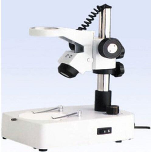 Video Microscope Bracket 300mm Electron Microscope Stand With Light Source