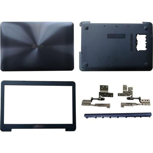 NEW Laptop LCD Back Cover/Front bezel/Hinges/Hinges cover/Palmrest/Bottom For ASUS A555 X555 Y583 F555 K555 W509 F554 X554 R556