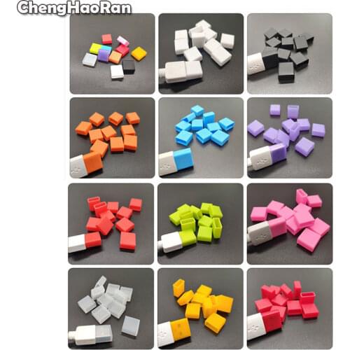 1Pc Dust Plug Protector Cap USB 2.0 3.0 Charging Extension Transfer Data Line Cable Stopper Cover Case Shell Charger Android