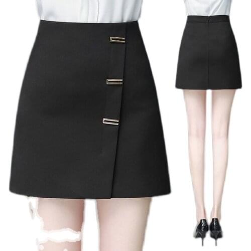 ZB5082 Summer 2021 new women fashion high-waisted thin slim A-line package hip one step skirt cheap wholesale