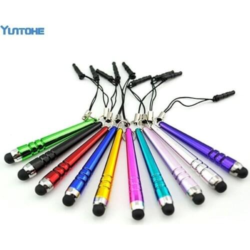 1000Pcs Capacitive Touch Screen Pen Mobile Phone Stylus Touch Pen For Phone Tablet Random Color