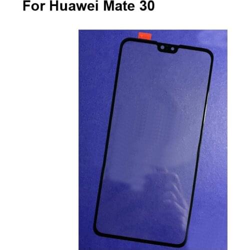 2PCS A+Quality For Huawei Mate 30 Touch Screen Digitizer TouchScreen Glass panel Mate30 Without Flex Cable Mate 30 MT30