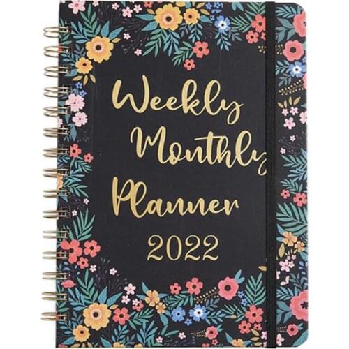2022 Academic Year Planner Daily Weekly Monthly Planner Yearly Agenda Planner Notebook 2022 365-day Schedule Book