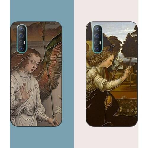3D Relief Silicone Case For OPPO Reno 4 Lite SE 3 5 Pro Plus 10X ZOOM Oil Painting Back Cover For Reno Ace 2 Z