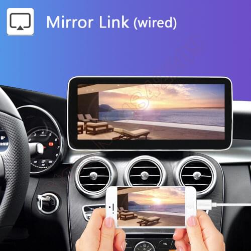 Auto Car For Mercedes-Benz E-class W212 E-coupe C207 A207 NTG Wireless Apple Carplay Android Radio Screen Module Decoder Box