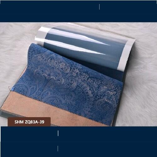 High-end Dutch Velvet Curtains French American for Living Room Bedroom Bronzing Velvet Embossed Curtains tulle Valance Custom