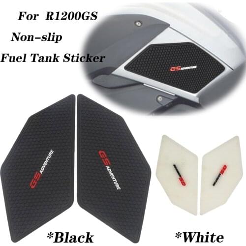 For BMW R1200GS R 1200 GS ADV Adventure 2004 - 2013 Motorcycle Non-slip Side Fuel Tank Stickers Waterproof Pad Rubber Sticker