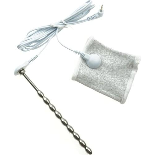 Electro Shock Medical Themed DIY Accessory Cock Ring Urethral Catheter Sounds Electric Penis Plug Penis Ring Sex Toys For Men