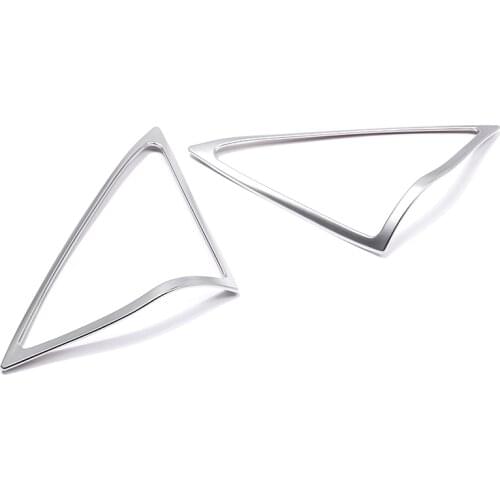 Chrome Accessory Door Speaker Cover Trim Sticker For Mercedes Benz E Class Couple 2 doors Car Styling