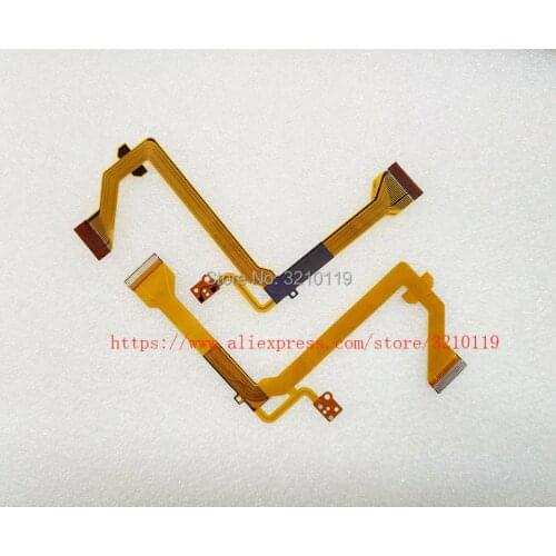 2PCS/ NEW LCD Flex Cable For Panasonic NV-GS11 NV-GS12 NV-GS15 NV-GS9 GS9 GS11 GS12 GS15 Video Camera