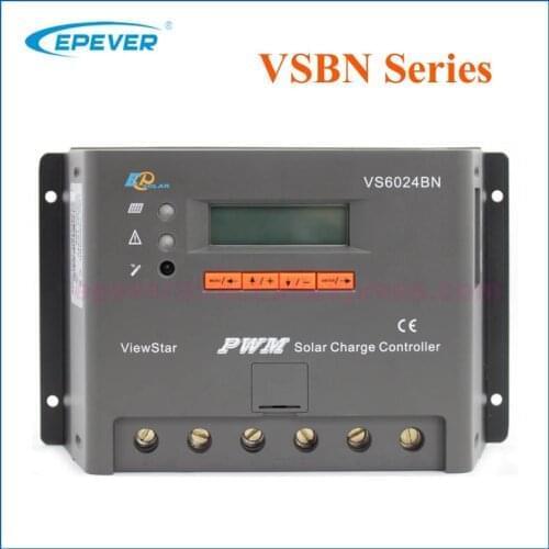 EPever VS VS6024BN VS4524BN VS3024BN VS2024BN 60A 45A 30A 20A 12V/24V MPPT PWM solar charge controller VS-BN Series