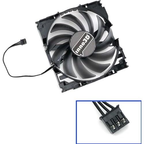 Cooling Fan Repair Part Graphics Card Fan for Inno3D GTX770 780 780ti CF-12915S Cooler