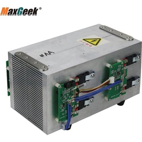 Maxgeek 1600W Electronic Load Battery Discharger With 12V Power Supply Compatible With 1000W 800W 400W TEC-80K