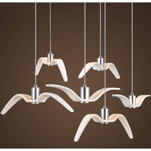 Modern led Pendant Lights Restaurant Dining Room Suspension Luminaire kitchen hanging Light American vintage Pendant Lamp