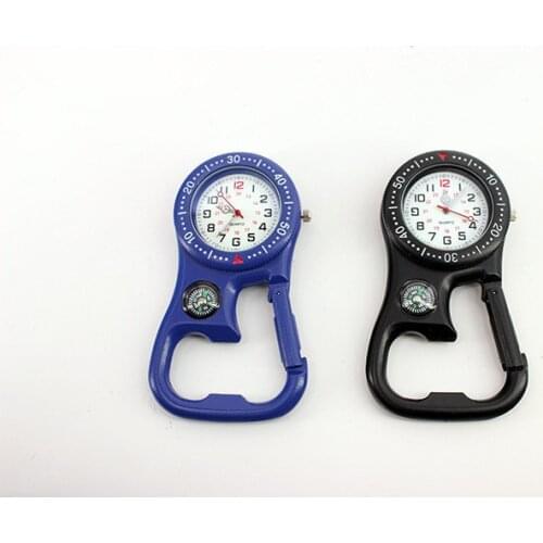 Luminous function glass mirror movement style quartz movement alloy hanging watch