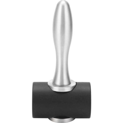 T Shape Leather Carving Hammer Nylon Craft Mallet Hand Tool with Aluminum Handle