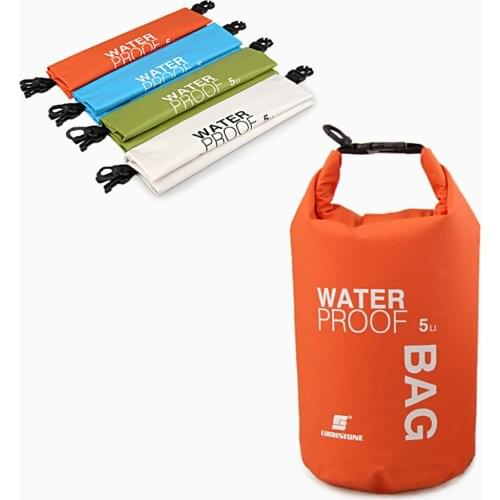 Camping hiking PVC waterbag waterproof bag Camping Dry Bags Outdoor Traveling Ultralight Rafting Bag waterproof box 5L