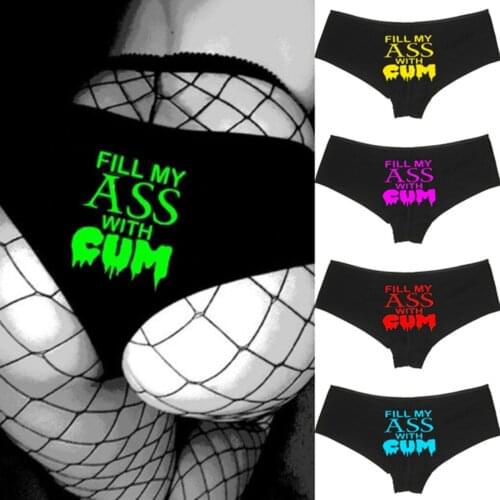 Women Fashion Underpants Panties Sexy Funny Printed Seamless Lingerie нижнее белье женское трусы женские трусы 2021 Fashion